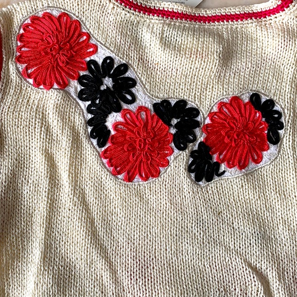 NWT Vintage Nannell short sleeve knitted sweater - Picture 8 of 9